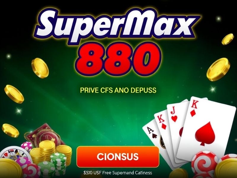 Discover SuperMax888.com, your premier destination for thrilling online casino games, including slots, table games, and live dealers. Claim free spins and exclusive bonuses today!