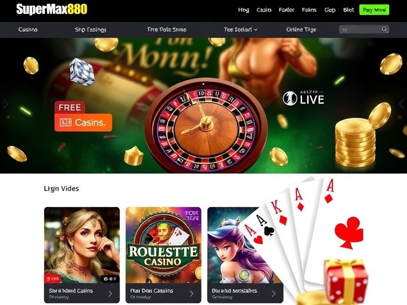 Discover SuperMax888.com, your premier destination for thrilling online casino games, including slots, table games, and live dealers. Claim free spins and exclusive bonuses today!